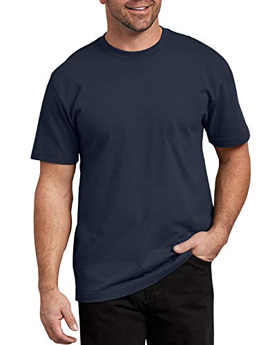 Dickies - Męska koszula męska z okrągłym dekoltem, XXL, ciemnogranatowa, Ciemnogranatowy, XXL