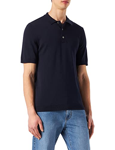 JACK & JONES Klasyczna męska koszulka polo, Maritime Blue., XL