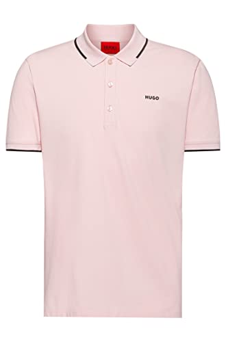HUGO męska koszulka polo, Light/Pastel Pink683, S