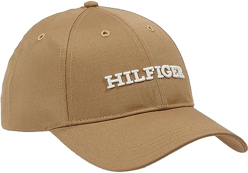 Tommy Hilfiger Męska czapka Hilfiger, klasyczny khaki, jeden rozmiar, Klasyczny khaki, Rozmiar uniwersalny