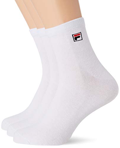 Fila Męskie skarpety sportowe (6 szt.), Biały (Blanc B1 - Bl), 43-46 EU