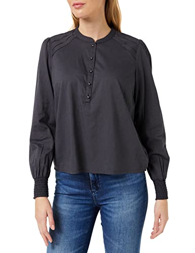 MUSTANG Bluzka damska Emma Tucks Blouse, Ebony 4086, 40