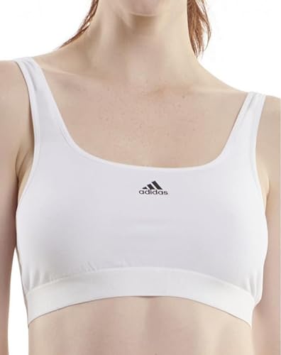 Adidas Sports Underwea Damski biustonosz Crop Bustier, biały 2, XS