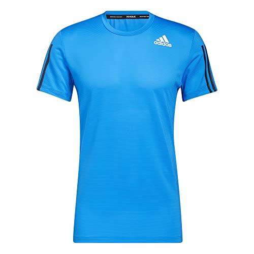 adidas koszulka męska, Niebieski i biały, S