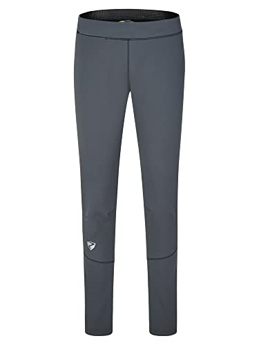 Ziener Damskie spodnie softshellowe NURA, długie spodnie | wiatroszczelne, elastyczne, ombre, 40