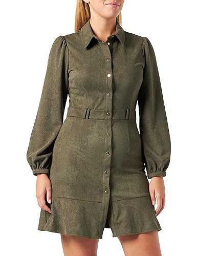 Sukienka damska Naf Naf, Khaki, 36