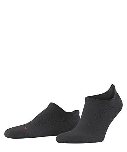 FALKE Uniseks Skarpety do trampek Cool Kick Sneaker U SN Oddychający I Szybkoschnący krótkie jednokolorowe 1 Para, Szary (Dark Grey 3970), 42-43