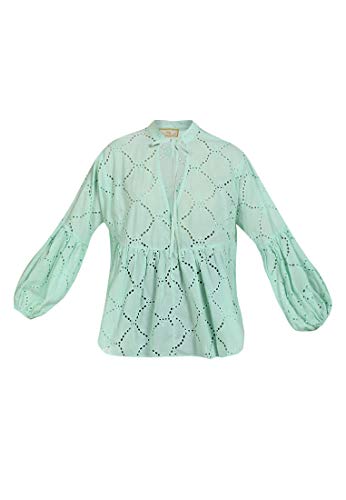 swirlie Bluzka damska 77133941, miętowa, XS, mięta, XS