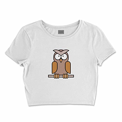 Bona Basics, Koszulka damska z nadrukiem cyfrowym,%100 bawełna, biała, casualowa, topy damskie, rozmiar: XL, biały, XL Krótki
