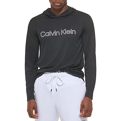 Calvin Klein Koszulka męska Rash-Guard, czarny, XL