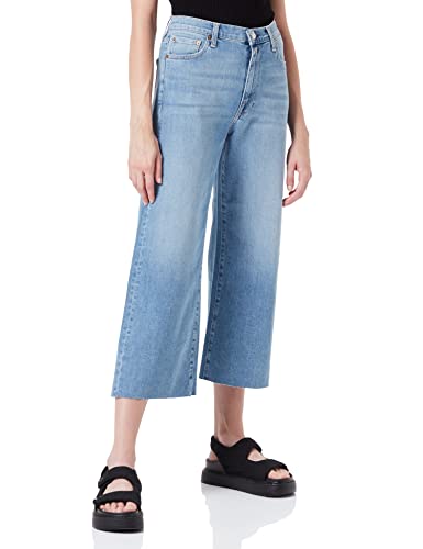 Replay Dżinsy damskie Fahra, 10 niebieski denim, 32W Regularny