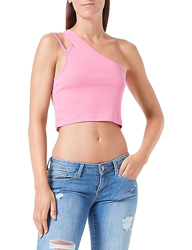 ONLY Onlnew Kira S/L Box JRS Top damski, Dzika orchidea/szczegóły: na jedno ramię, M