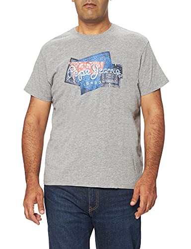 Pepe Jeans Męski t-shirt BENJAMIN, 933, S