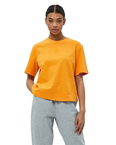Beyond Now Damska koszulka Blaze GOTS Oversize, Orange Blossom, XS