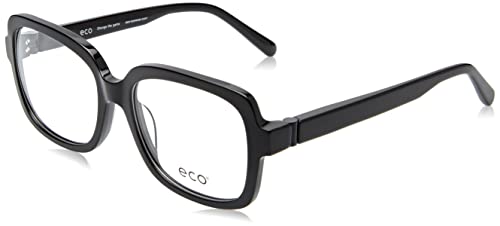 MODO & ECO Damskie okulary przeciwsłoneczne Carnelian, czarne, rozmiar 52, czarny