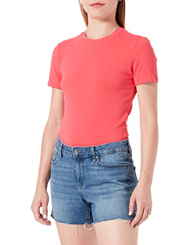 ONLY Onlpure Life S/S Slim Top JRS T-Shirt damski, Geranium, L