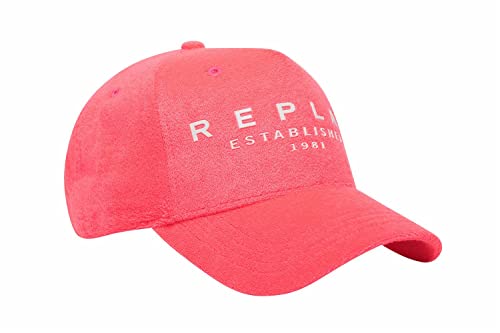 Replay Damska czapka z daszkiem, Peach Pink 227, jeden rozmiar