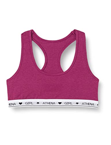 Girl by Athena Ultra Soft Cotton Q938 Biustonosz, jeżyna, 7 Dziewczęce