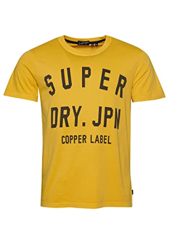 Superdry Vintage Copper Label tee Koszula męska, Żółty pigment, L