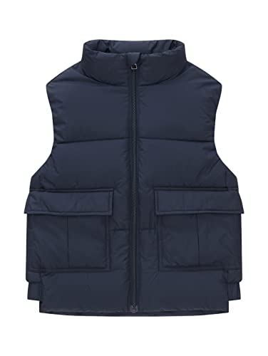 TOM TAILOR Chłopcy Kamizelka 1035070, 10668 - Sky Captain Blue, 116-122