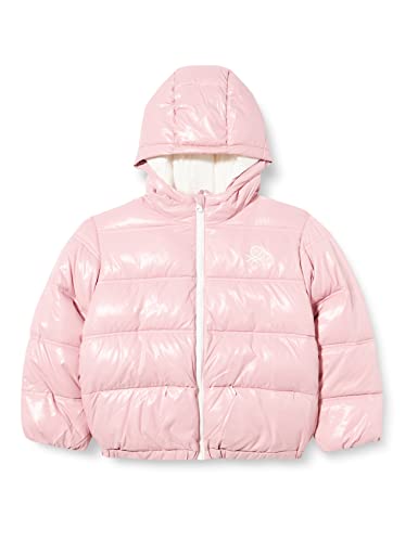 United Colors of Benetton Kurtka dla dziewczynek i dziewczynek, Różowy 223, 3XL