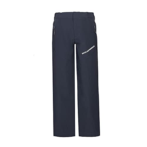 Rock Experience Pantalon Enfant Powell Trekking, Antracyt, 140