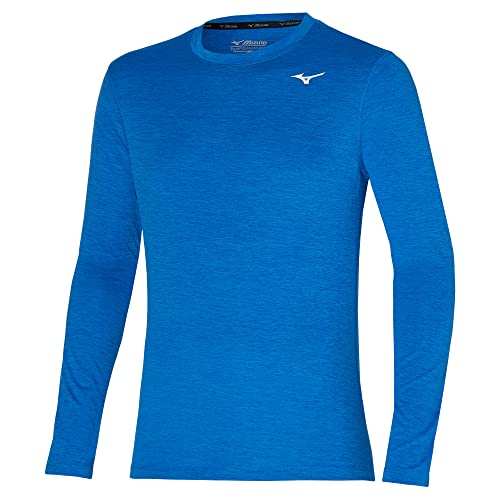 Mizuno Męska koszulka Impulse Core LS do biegania, tureckie morze, M