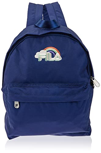 FILA Unisex dziecięcy Beihai Rainbow Mini Backpack Malmö-Medieval Blue-OneSize plecak, Medieval Blue, jeden rozmiar