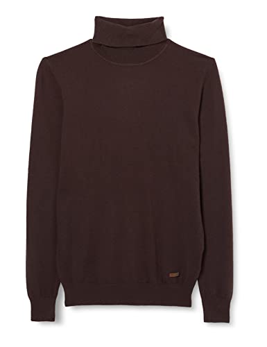 Gianni Lupo GL33500-F22 sweter męski, kawowy, kawa, S-4XL