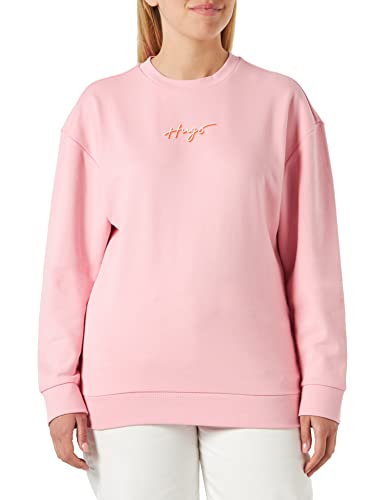 HUGO Bluza damska, Light/Pastel Pink685, S