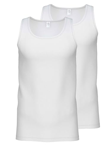 CALIDA Męska koszulka sportowa Natural Benefit Sportowa Tank Top, biały, 56