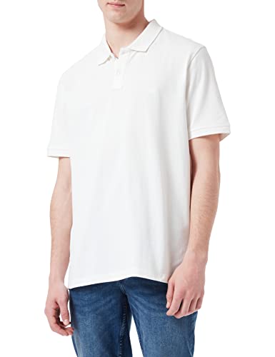 camel active Męska koszulka polo 409965/7p00, Broken White, L