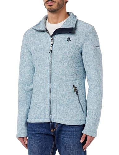 bridgeport Philon męska kurtka polarowa, Jasnoniebieski melan?owy, M