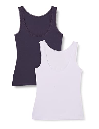 Biustonosz Sloggi (zestaw 2) damski, Niebieski - Kombinacja światła, XS