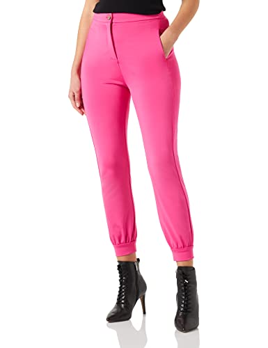 PINKO Damskie spodnie dresowe Accaparrare 14 Jogging Jersey, Hz6_Schlamm/Gold, 34