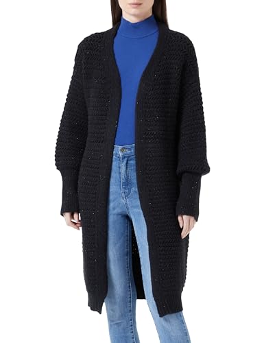 SIDONA Damski kardigan 11025263-SI01, czarny, XL/XXL, czarny, XL-XXL