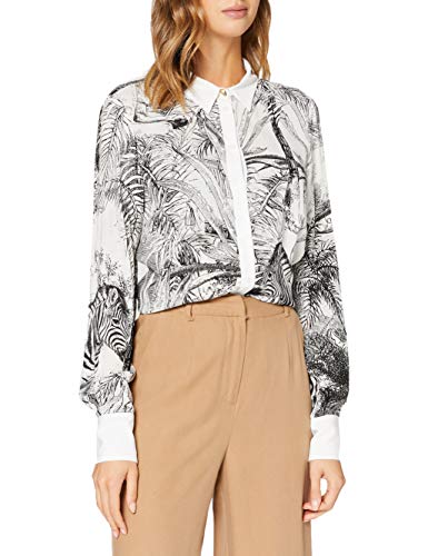 Cavalli Damska koszula Camicia Donna Class, czarny, 34 PL