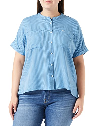 Lee Damska koszulka z długim rękawem, Faded Sky, rozmiar L, Faded Sky, L