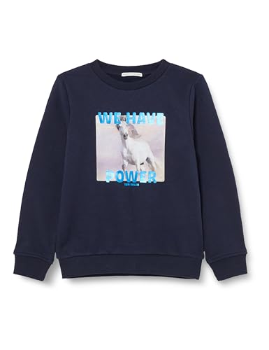 TOM TAILOR Dziewczęca bluza dziecięca, 10668 - Sky Captain Blue, 104/110 cm
