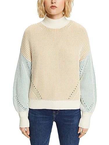 ESPRIT Sweter damski, 058/Ice 4, S