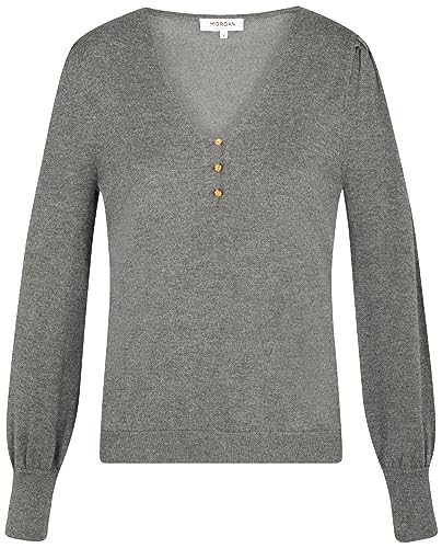 Morgan Sweter damski, Szary Antracyt, M