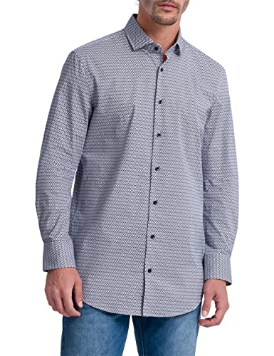 Pierre Cardin Męska koszula henry, Brilliant White, 40