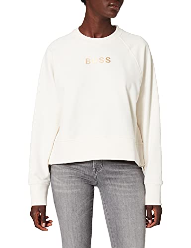 BOSS C_elia_złota bluza damska, Open White118, XL