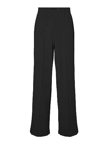 VERO MODA Vmbecky Hr Wide Pull On Pant Noos spodnie damskie, czarny, S