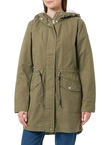 Q/S by s.Oliver Damski płaszcz outdoorowy, zielony, XXL