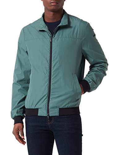 Geox Męska kurtka M JHARROD, Silver Pine, 48, srebrny, 48