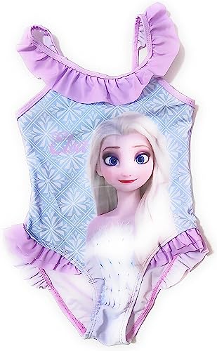 Disney Kostium kąpielowy dla dziewczynek Fioletowy, 4 lata, fioletowy, 4 lat