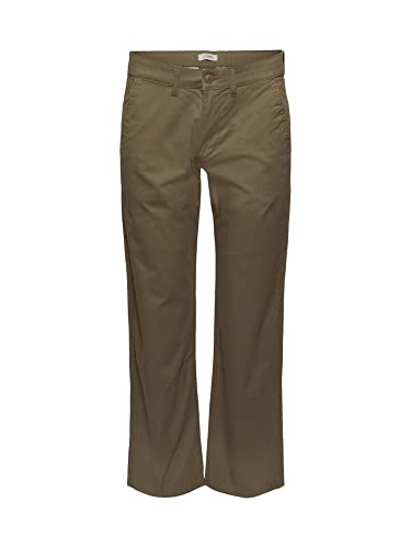 ESPRIT Spodnie męskie, 355/ciemny khaki, 32W x 36L