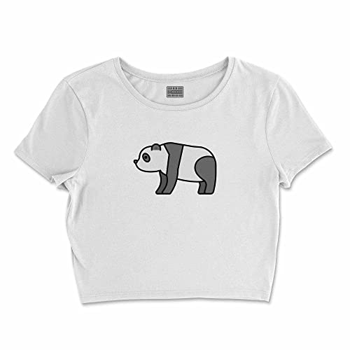 Bona Basics, Damski T-shirt basic, z nadrukiem cyfrowym, 100 bawełny, biały, swobodny, damski top, rozmiar: S, biały, S