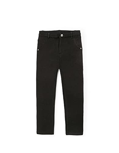 ZIPPY Legginsy modelujące dla dziewczynek, Czarny, 7 lat